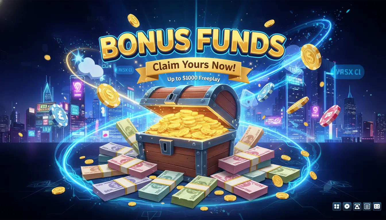 Bonus på konto hos Billion casino